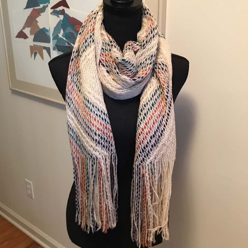 Large Open Weave Scarf/Wrap
